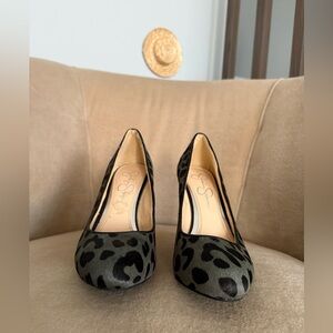 Jessica Simpson Leopard Print Heels